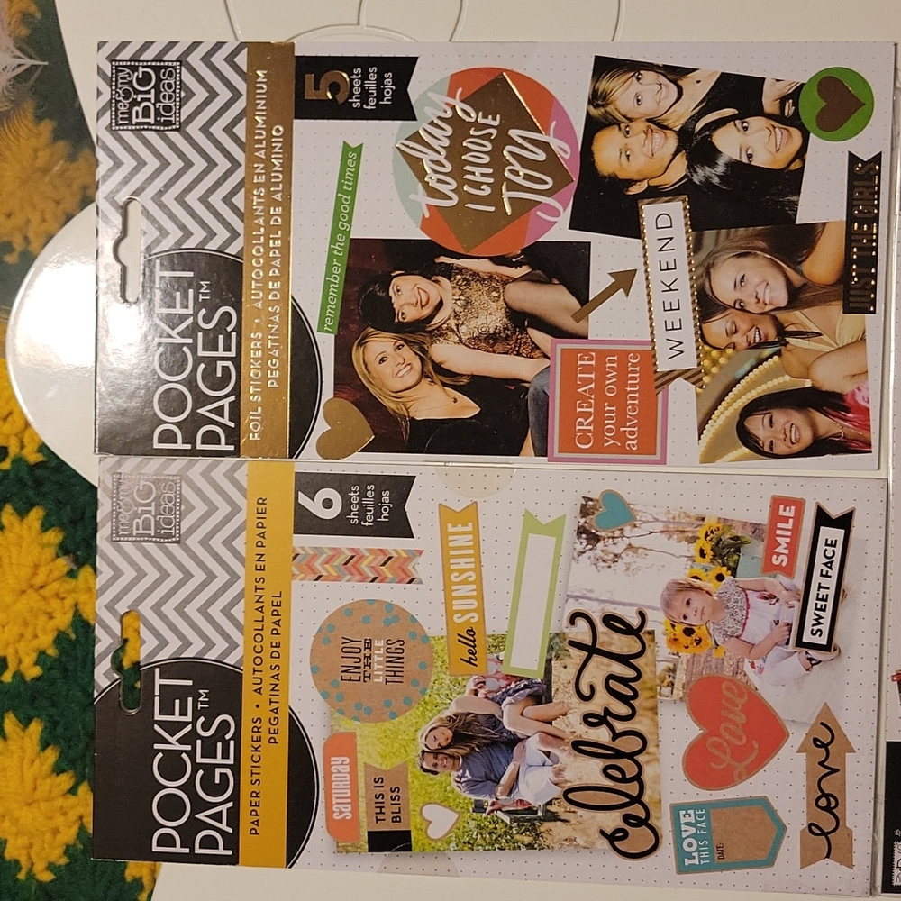 Pocket Pages Sticker Books